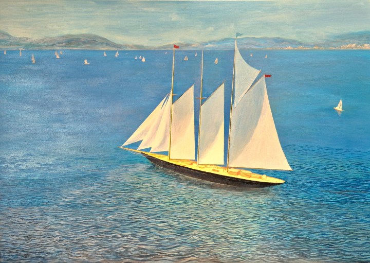 SEA, YACHT, SHENANDOAH